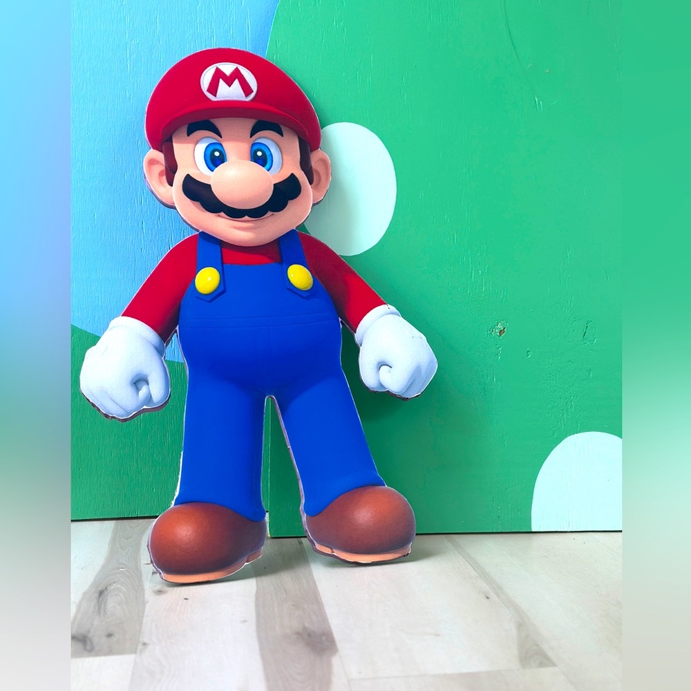 Mario Foam character Mario Brothers